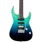 Charvel Promod Plus Dinky DK24 Hss 2PT Qm Guitar Blue Curacao 1978815033 Rf Good. Price: $1239.99.