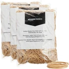 Amazon Basics Rubber Bands, Office Supplies, Size 19 (3-1/2 X 1/16 Inch), Stretc New. Price: $50.99.