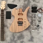 Unfinished Diy Mockingbird Electric Guitar Kit Bc Rich Spalted Maple Body New. Price: $159.99.