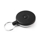 Original Sd Retractable Keychain With 36 In. Cord, Black Front, Stee New. Price: $22.76.
