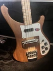 Walnut Rickenbacker Bass Model 4003 With Case Usa Made Electric Guitar New. Price: $2400.00.