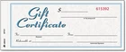 Gift Certificate Book, Carbonless, Single Paper, 3.4 X 8 Inches, White/ca New. Price: $15.27.
