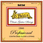 Labella Professional Contrabass String Guitar Set CB40 Ball End New. Price: $26.88.