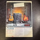 1996 Carvin Print 1990S Guitars Amps AE185 AC40 AG100-12 ADV-23 Used. Price: $12.74.