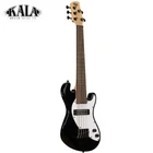 Kala Solid Body 5-STRING Fretless U-bass Jet Black With Bag UBASS-SB5-BK-FL New. Price: $479.00.