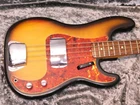 Fender Precision Bass Sunburst/r 1970 Electric Guitar Used. Price: $7100.00.