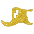 Pickguard For Fender Made In Mexico Standard Precision Bass Gold Sparkle New. Price: $50.00.