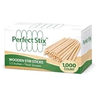 Wooden Stir Sticks 5.5" 1000 Count New. Price: $17.59.