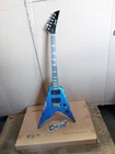 Open Box Fojill Old Aged Electric Guitar Rosewood Fretboard Maple In Blue. Price: $149.99.