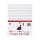 Roaring Spring Music Filler Paper 12 Stave H.d White 11"X8-1/2" School Office Brand. Price: $9.05.