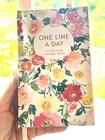Chronicle Books One Line Day Five-year Memory Floral Cardboard Cover New. Price: $16.00.