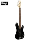 Stagg Series Standard Pb 4-STRING Electric Bass Black SBP-30 Blk New. Price: $229.99.