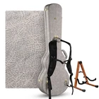 Yescom Les Paul Electric Guitar Hard Case W/ Stand Backpack Strap Sonic Silver New. Price: $221.90.