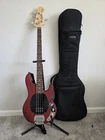 Sterling By Music Man S.u.b. Stingray RAY4 Bass Guitar With Protec Soft Case Used. Price: $320.00.