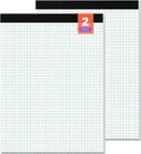 Graph Paper, Grid 8.5 X 11 Pad, 2 Pack Quad Ruled New. Price: $10.63.