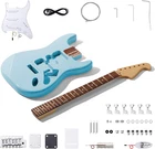 Leo Jaymz Diy St Electric Guitar Kit Sonic Blue Mahogany Body Maple Neck New. Price: $163.40.