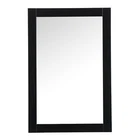 Elegant Decor Aqua 24X36" Mdf Wood And Metal Vanity Mirror In Black New. Price: $172.00.
