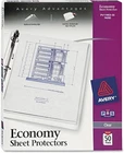 Avery Clear Economy Sheet Protectors, Top Load, 50 Document (74090) New. Price: $15.96.