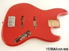 Fender American Professional Classic Jazz Bass Body +hardware Faded Dakota Red Open. Price: $539.99.