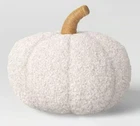 Threshold Decorative Shaped Pumpkin Throw Pillow Cream New. Price: $28.99.