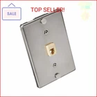 Leviton Telephone Wallplate Surface Mount Jack, 1 Modular 6P4C. Price: $10.54.