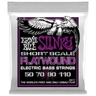 Ernie Ball Slinky Cobalt Flatwound Short Scale Electric Bass Strings 50-110 New. Price: $59.99.