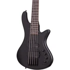 Schecter Stiletto STEALTH-5 5-STRING Electric Bass Guitar Satin Black New. Price: $699.00.