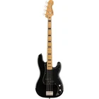 Squier Classic Vibe 70S Precision Bass, Black, Maple Fingerboard New. Price: $529.99.