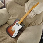 Gearit Tele Thinline Semi-hollow Electric Guitar Sunburst Gig Bag Used. Price: $149.00.