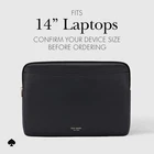 Kate Spade New York Black Saffiano Sleeve - Laptop 14" Open. Price: $31.97.
