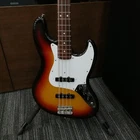 Fender Japan Jazz Bass Used Maple Neck Rosewood Fingerboard Sunburst W/soft Case. Price: $740.99.