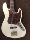Squier By Fender Jazz Bass Electric Guitar - Used White. Price: $429.00.