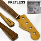 Real Photos! Fretless Fender Jazz Bass Pau Ferro Neck Player Guitar New. Price: $314.99.