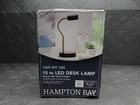 Hampton Bay 15 In. Matte Black Led Lamp With Adjustable Head 1009897280 Used. Price: $13.99.