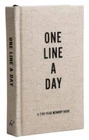 Canvas One Line Day: Five-year Memory Diary By Chronicle Books Good. Price: $7.87.