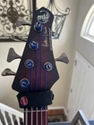 Mtd Kingston Andrew Gouche 5-STRING Electric Bass Guitar Purple Burst Used. Price: $1425.00.