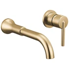 Delta T3559LF-WL Trinsic 1.2 Gpm Wall Mounted Bathroom Faucet Bronze New. Price: $409.00.