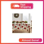 Elrene Home Fashions Christmas Poinsettia Grace Water- And Stain-resistant Vinyl New. Price: $26.67.