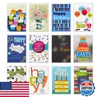 Hallmark Assorted Birthday Greeting Cards - 12 & Envelopes New. Price: $13.98.