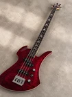 Ibanez Iceman 4-STRING Right-handed Solid Body Electric Bass, Red Open. Price: $325.00.