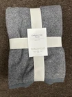 Gray Threshold Cashmere-like Throw Blanket 50" 70" New With Tags. Price: $25.00.