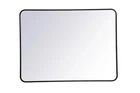 Elegant Lighting MR803040 Evermore 30" X 40" Rectangular - Black New. Price: $130.00.