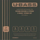 Kala 4-STRING U-bass Silver Plate Round Wound Set New. Price: $34.99.
