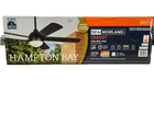 Hampton Bay Morland 52IN Smart Matte Black Ceiling Fan With Remote Hubspace New. Price: $97.99.