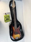 Sawtooth Series Electric Bass Guitar Vintage Burst Tortoise Pickguard W/ Bag Used. Price: $93.64.