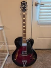 Ibanez Artcore AF75-TRS-12-06 Hollow Body Electric Guitar Burst W/case Open. Price: $299.00.