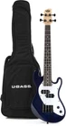 Kala Solidbody U-bass Electric Guitar Sapphire Blue, Sweetwater Exclusive New. Price: $349.00.