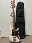 Sadowsky Metroexpress Vintage J/j 5 String Bass W/morado Board - Olympic White Used. Price: $1210.00.