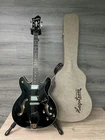 Hagstrom Vik-blk Viking Semi-hollow 6 String Black Electric Guitar W/ Case #2208 Used. Price: $674.99.