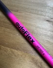 Autoflex SF505X -flex Graphite Golf Club Shaft Pink/black W/ Pride Grip New. Price: $325.00.